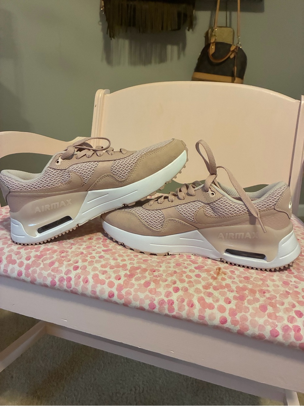 Nike Women’s Air Max Sneakers in Light Taupe